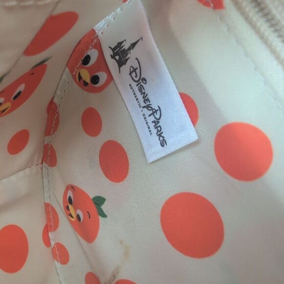 Disney Parks  Round Orange Bird Purse ~ Cross over Shoulder Bag - Picture 4 of 10